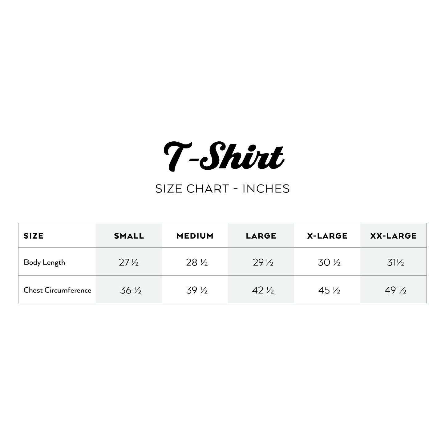 short-sleeve-t-shirt-black-k9 BruMate-Apparel_SizingChart-TShirt.jpg